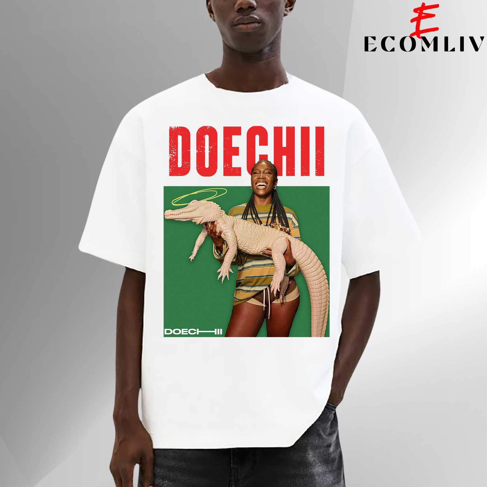 Doechii Vintage Graphic Tee, Unisex T Shirt, Hip Hop Streetwear Outfit